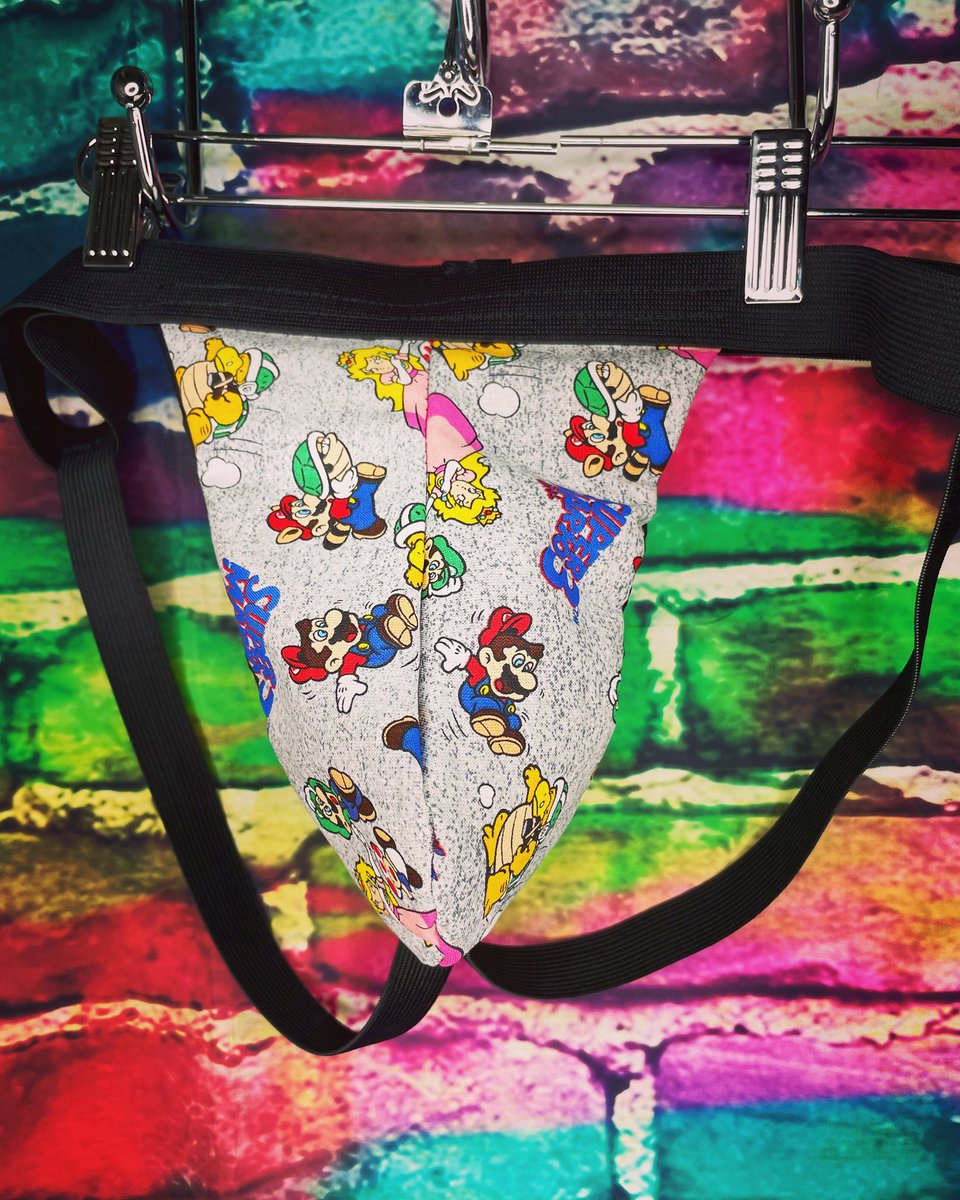 luckyzmb13's tweet photo. Some new addition to my #etsyshop LuckyZombieStitch #etsyseller #etsyhandmade #etsy #jockstrap #starwars #supermariobros #gaymer #badbetch https://t.co/wcK4nM3q3C https://t.co/vU85xcs8Ak