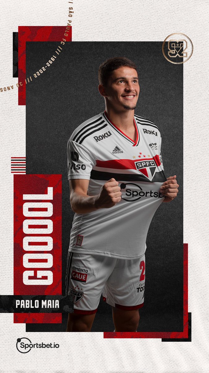 SaoPauloFC's tweet photo. 2T | ⏱ 18min:  min: GOOOOOOOOOOOOOOOOOOOOOOOOOOOOOOOOOOOOOOOOOOOOOOOOOOOOOOOOOOOOOOOOOOOOOOOOOOOOOOOOOOOOOOOOOOL! PABLO MAIAAAAAAAAA #SPFCxPAL (2-0)

#MadeInCotia
#VamosSãoPaulo 🇾🇪

🎙️ Narração #SPFCtv: https://t.co/sYWUz2fgTE https://t.co/k0br3lIdxY