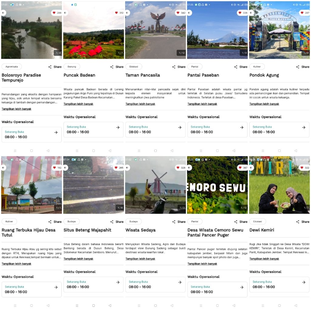 Mhuda2804's tweet photo. Keindahan Wisata Desa, Kabupaten JEMBER.
Membangun Indonesia tercinta Melalui Desa Wisata
#DesaWisataNusantara #tppitulungagung
@jokowi
@halimiskandarnu
@EkoHeruNAT
@Ari_Asharie
@fadiqwae1
@rofiq_jazuli
@GumintoST
@AminudinFahruda
@nurnaQu
@ahmadmoker https://t.co/Btc02WEzR6 https://t.co/9nFzgFLK1q