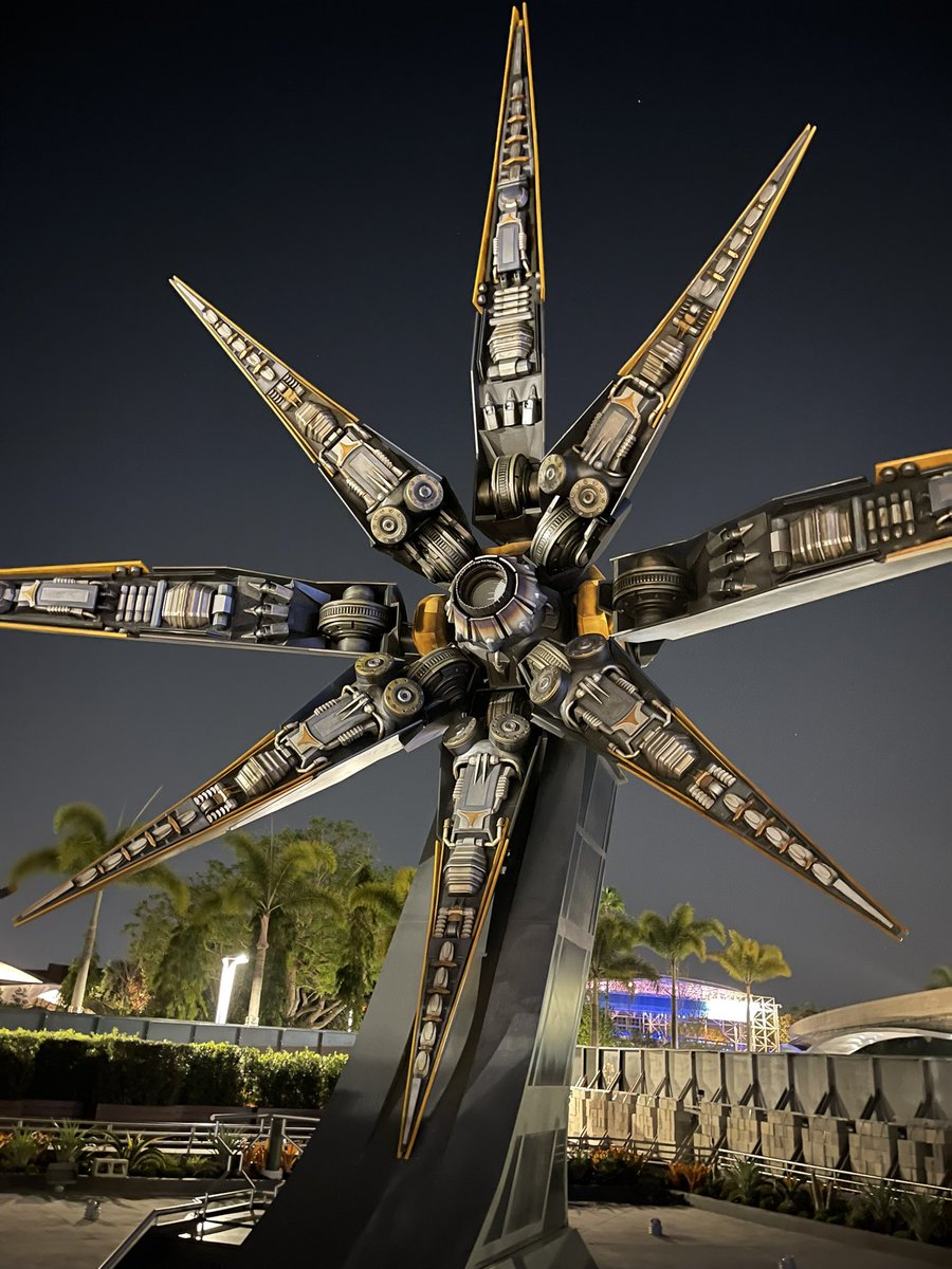 DisneyD23's tweet photo. FIRST LOOK: See inside the queue for Guardians of the Galaxy: Cosmic Rewind. This planetarium-style exhibition is the Galaxarium and it showcases planets, stars and other wonders that connect Earth and Xandar. This out-of-this-world attraction opens this summer at #EPCOT. https://t.co/zrrqN7iS4x