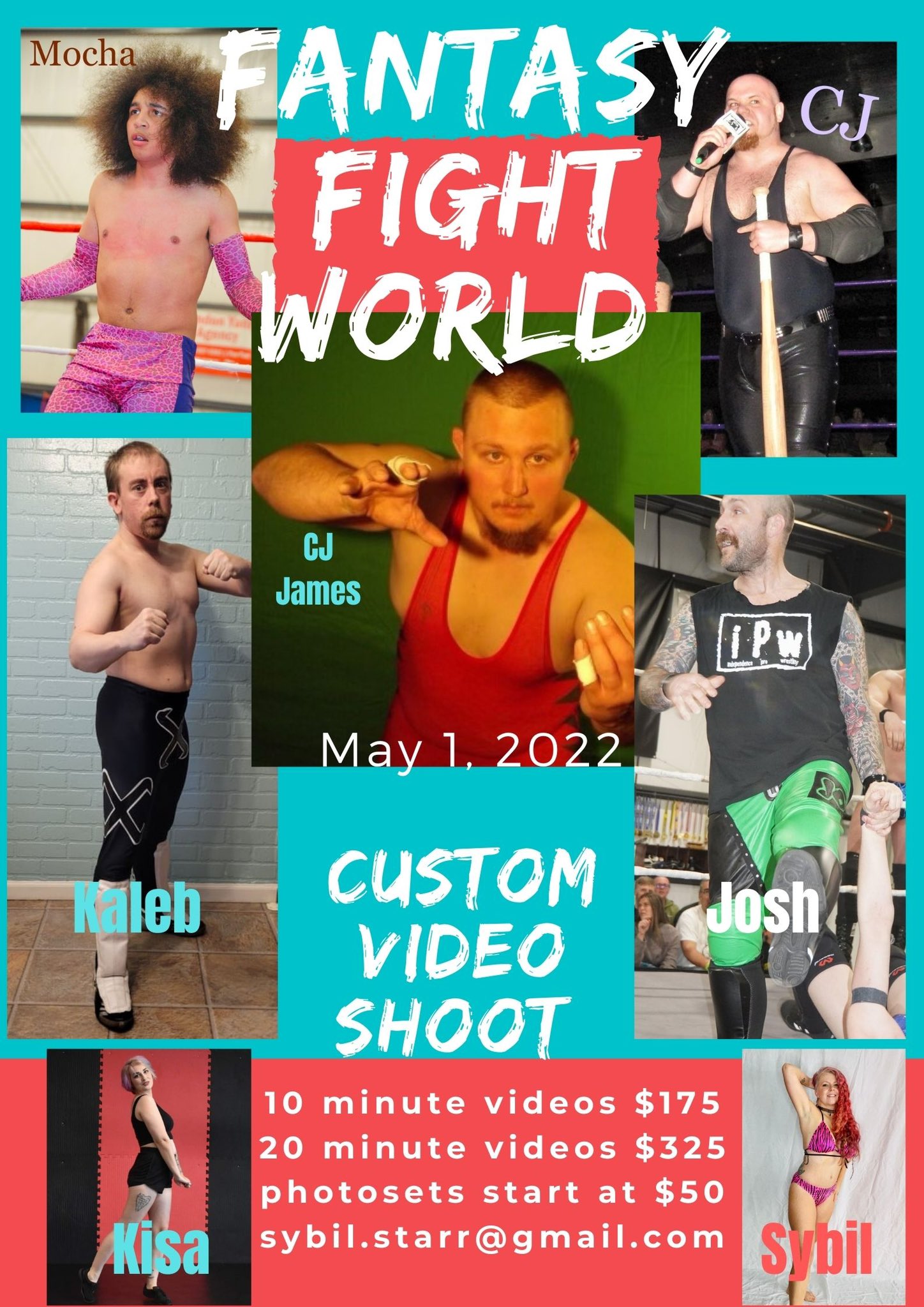 Sybil Starr on Twitter "May 1, 2022! Fantasy Fight Boys Custom