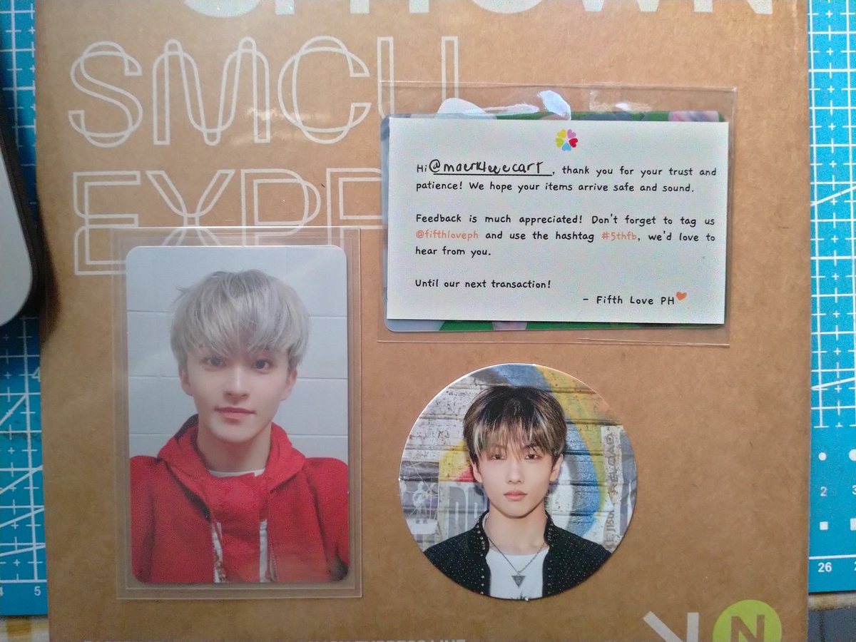 maerkleeecart's tweet photo. #MRKLCRTBUYS 🌻 #5thfb
Mark Lee is hereee!! Thank you so much @fifthloveph for letting me adopt Markie and Jwi 🥰 So securely packed and appreciate the freebies as well 😁💛 https://t.co/YD2nTi72VI