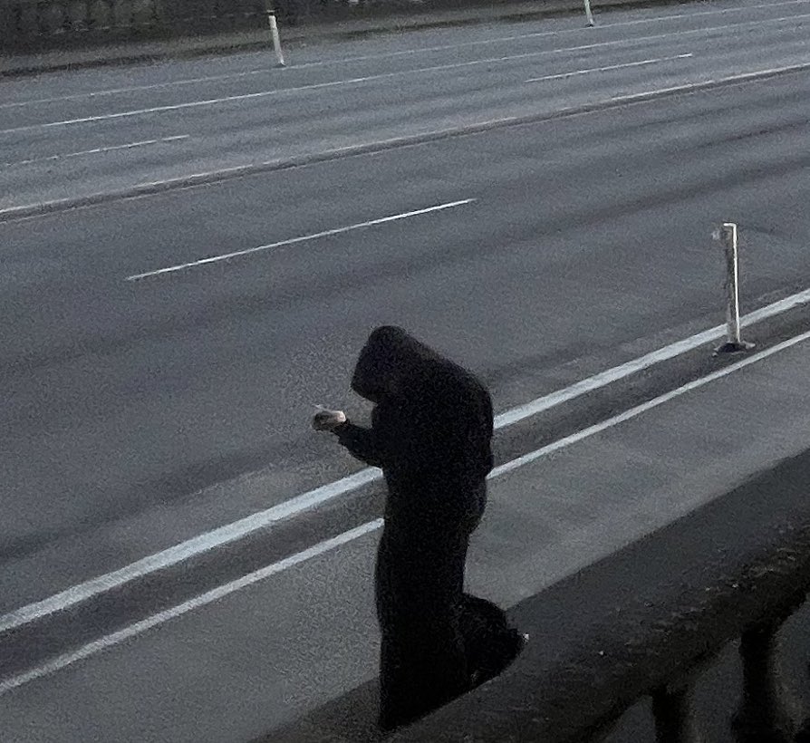 Afro_Sergeant's tweet photo. Was taking a picture of the city and Death showed up. https://t.co/TWbwDzzqi7
