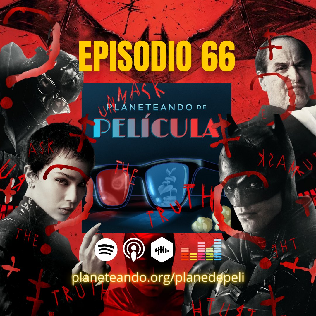 PlaneDePeli's tweet photo. Nuevo episodio de nuestro podcast #PlaneteandoDePelicula !
Hablaremos sobre los problemas socioambientales en #TheBatman 
Escúchalo en: https://t.co/8zSdrupYUw https://t.co/5RwupQyDip