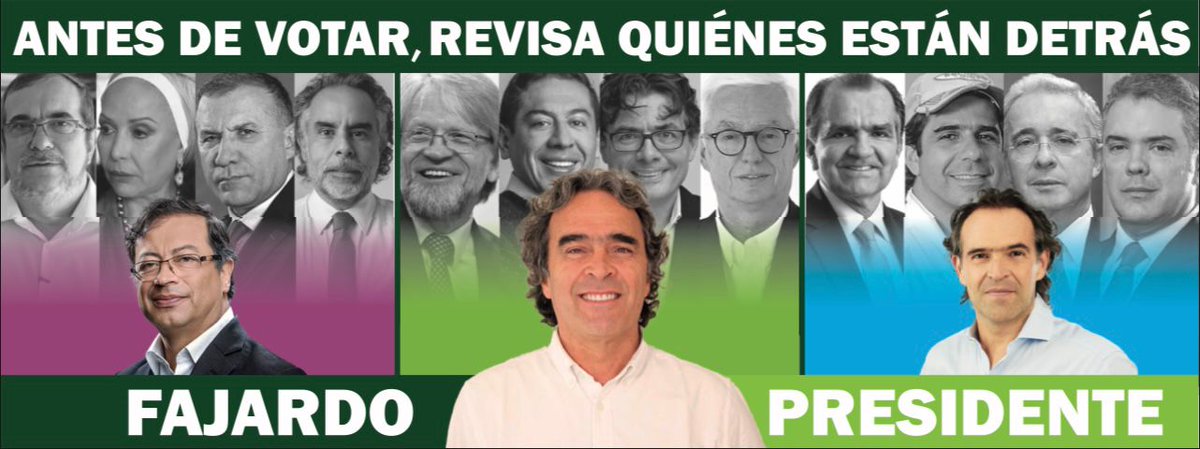 Antes de votar revisa quienes están detrás.
