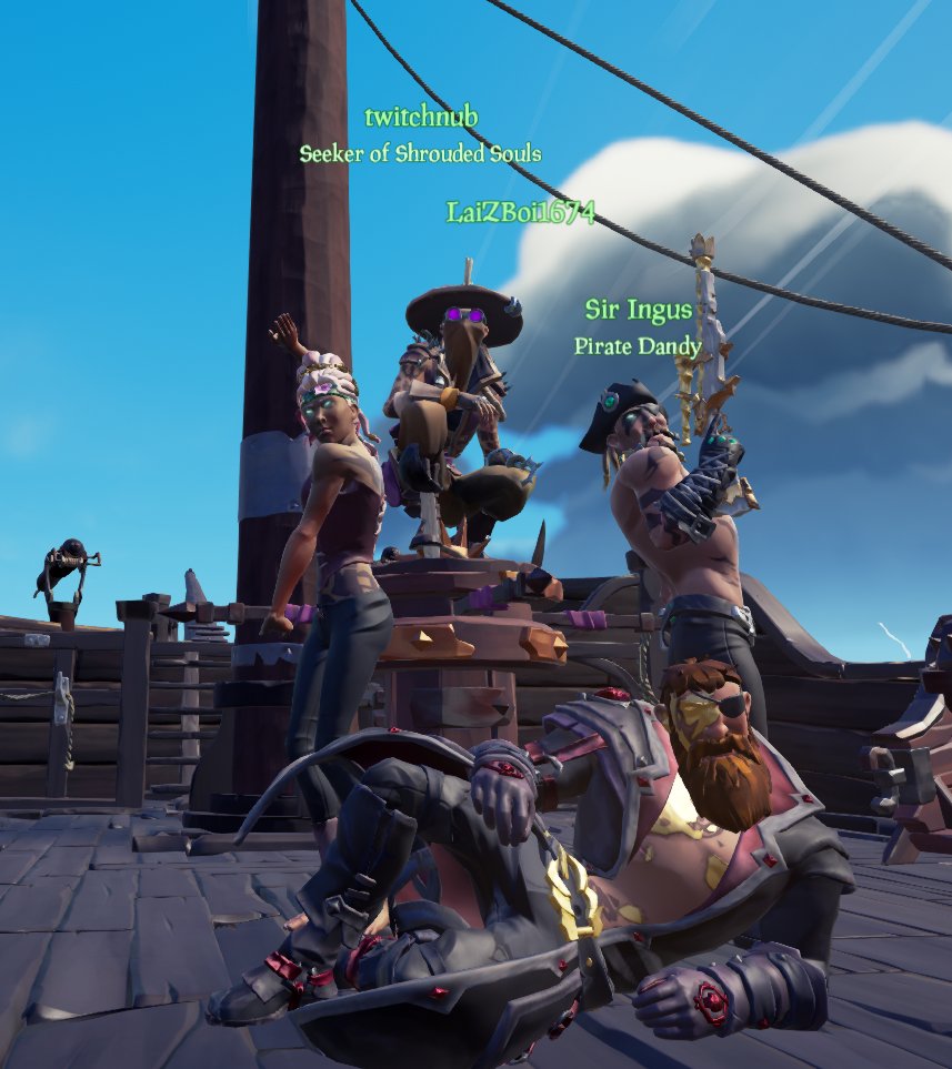 Had so much fun with these knuckleheads!!! <a href="/Sir_Ingus/">Sir Ingus</a>  <a href="/LaiZBoi/">LaiZBoi</a> <a href="/TwitchNuB/">TwitchNuB</a>