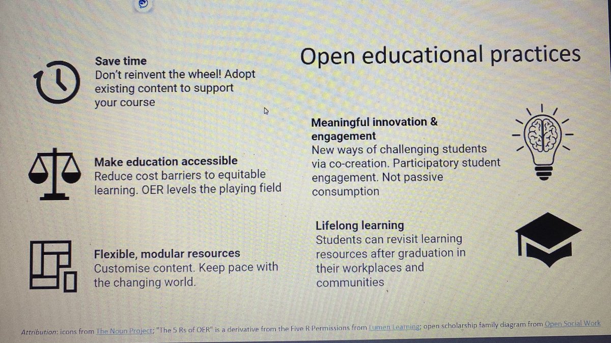 pdjewell's tweet photo. Open Educational Practices are going to be the new normal @StevenPChang 

#Equity #EducationForAll #CoCreation #Innovation #CollectiveCommunity #OER https://t.co/99QCkWfdEO