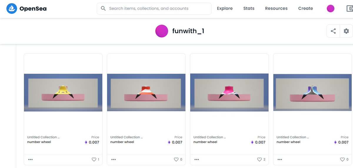 Funwith0's tweet photo. @mattmedved its show different emotions and all wheel has different value and different emotions i think its something new
n most imp things, all nfts are unique and create by someone very new in NFT market https://t.co/3Fz53e5od7