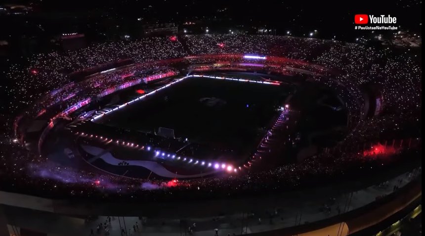 EdicleiaSPFC_'s tweet photo. 60.383 mil pagantes aqui no Morumbi. Espetacular imagem ❤🇾🇪🇾🇪🇾🇪
#MorumTRI #SAOXPAL #SPFC https://t.co/6EpvTcDt27