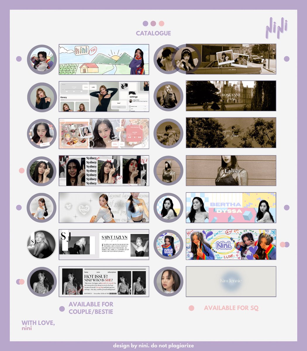 dentumann's tweet image. Jajan profneeds di @dwiskon yuk, ada layout, pinned png, dan cover moment. pengerjaan bisa cepat, result dan testi banyak! bisa req couple/sq!

#zonaba #zonauang ᅠᅠ