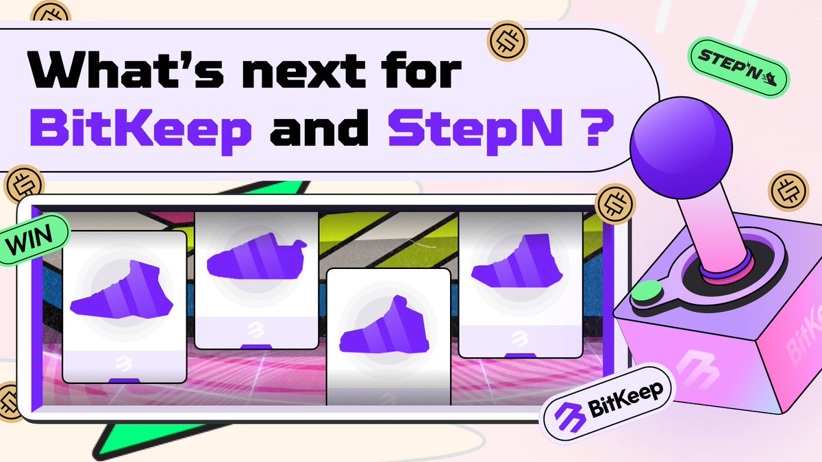 BitgetWallet's tweet photo. 🔥#BitKeep X @Stepnofficial Campaign
☹️Already miss the #GMT, no worry, we have another surprise for you, don't miss the chance on #STEPN provided by #BitKeep.
😃Stay tuned for announcement tomorrow.
#BitKeepXSTEPN https://t.co/Vhl0ts53sf