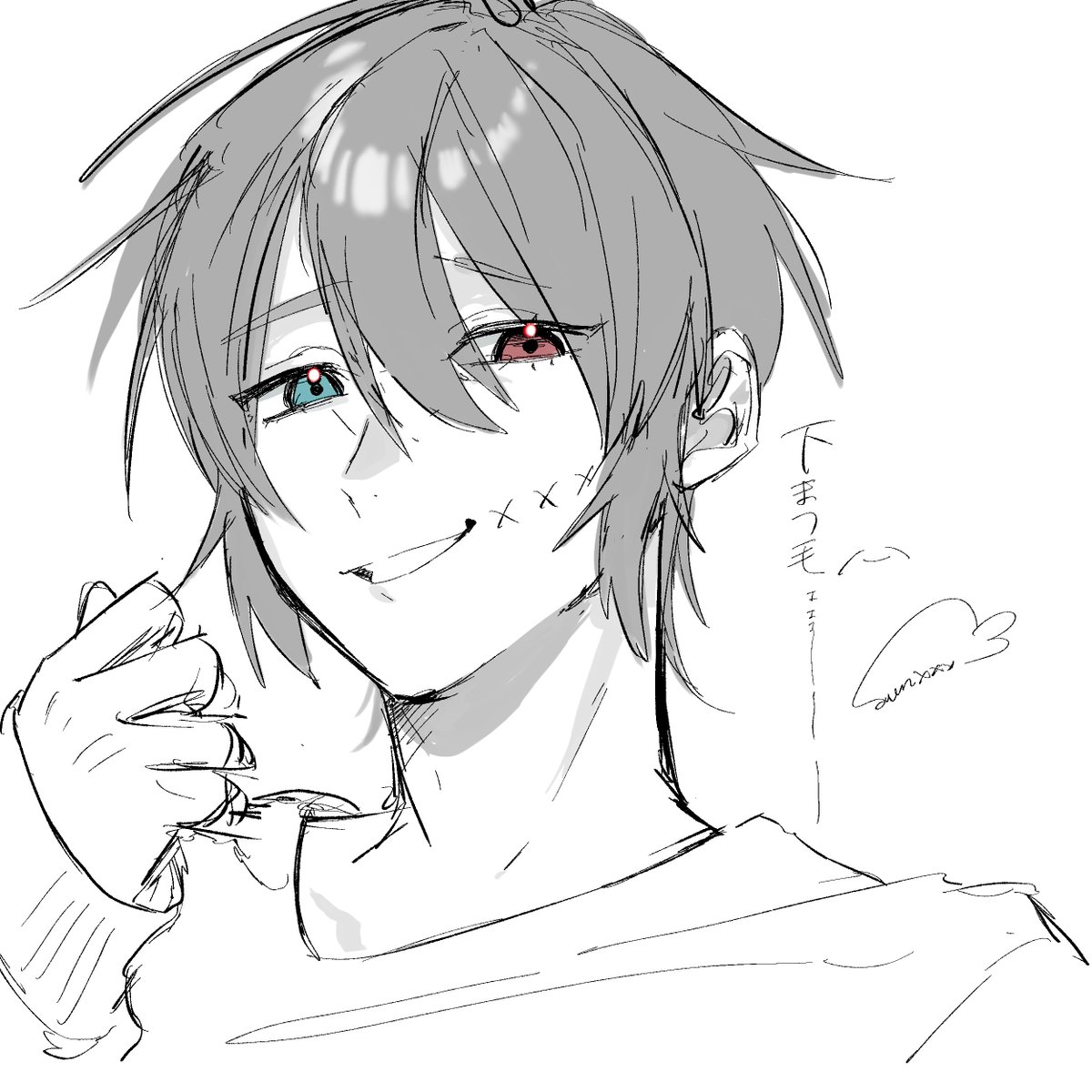 #今月描いた絵を晒そう

絵がねぇーーーーーーーー!!! 