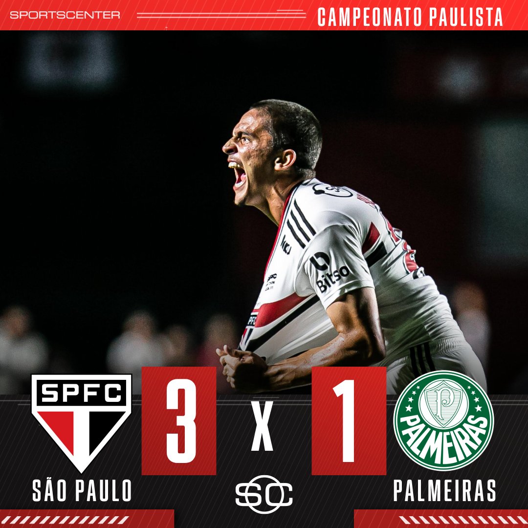 São Paulo 3 x 1 Palmeiras: Confira como foi o primeiro jogo da final do  Campeonato Paulista 