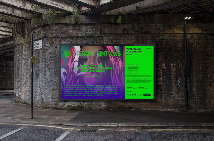 EE는 주최자, 아티스트 및 홀더가 티켓 및 음악 관련 NFT를 쉽게 거래할 수 있는 NFT 티켓팅 마켓플레이스를 제공합니다.

음악 산업에 특화된 최고의 NFT 통합 플랫폼이 되는 것을 목표로 합니다.

10 WL Giveaway

1️⃣ RT, LK, Tag 3
2️⃣ Gleam 작성
bit.ly/EE_WL10

#eternaleditions #nft