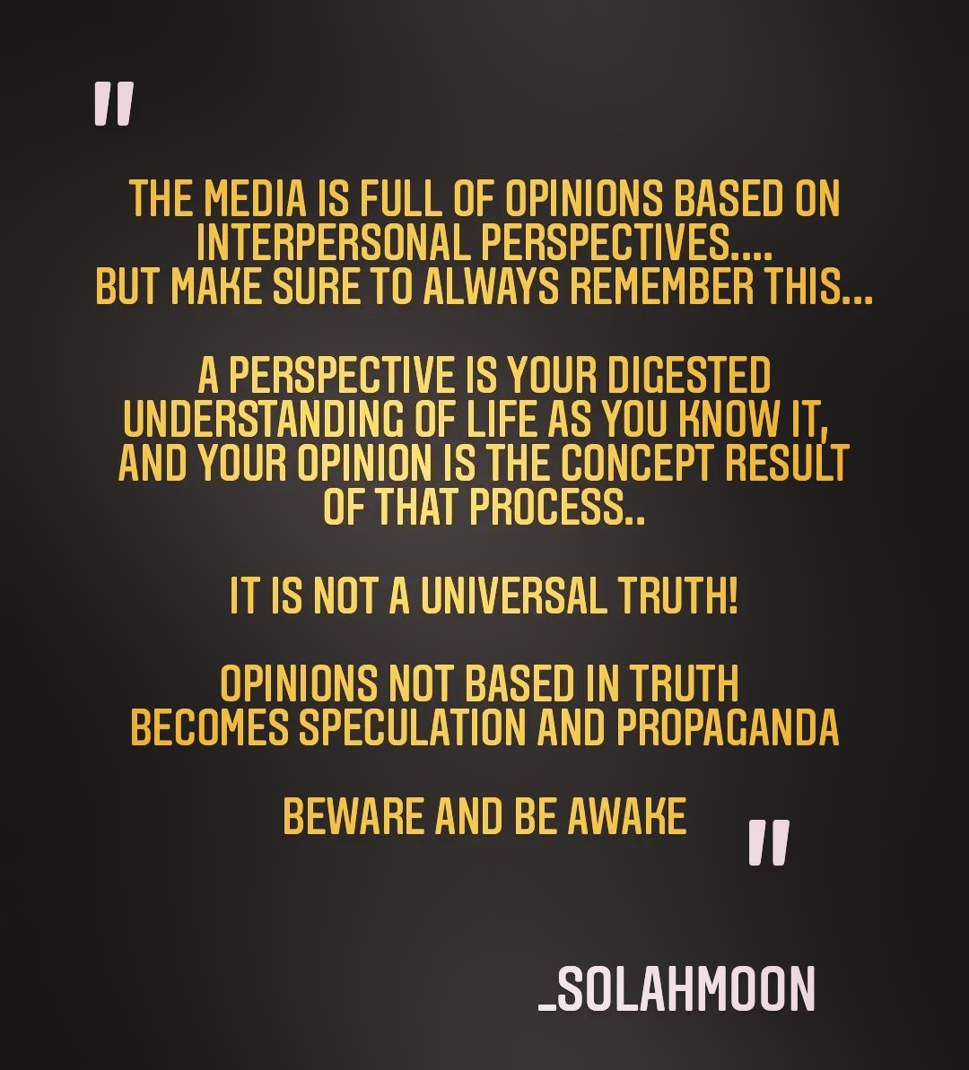 SolahMoon's tweet photo. #peace #world #Opinion #quote  #solahmoon #truth https://t.co/siqts03tbr