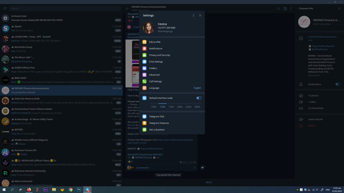 0xCezzVerse's tweet image. #INFINIO $FIN Watch out for the upcoming #PRESALE #sale #BNB #BSC #BSCGems  #Rebase #AutoStaking #cryptocurrency 
tg sending hugs