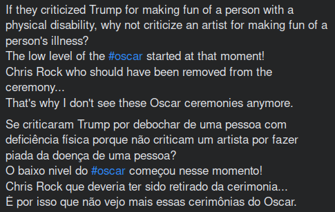 meuLADOb_2012's tweet photo. #Oscar2022 https://t.co/THL419zOHX