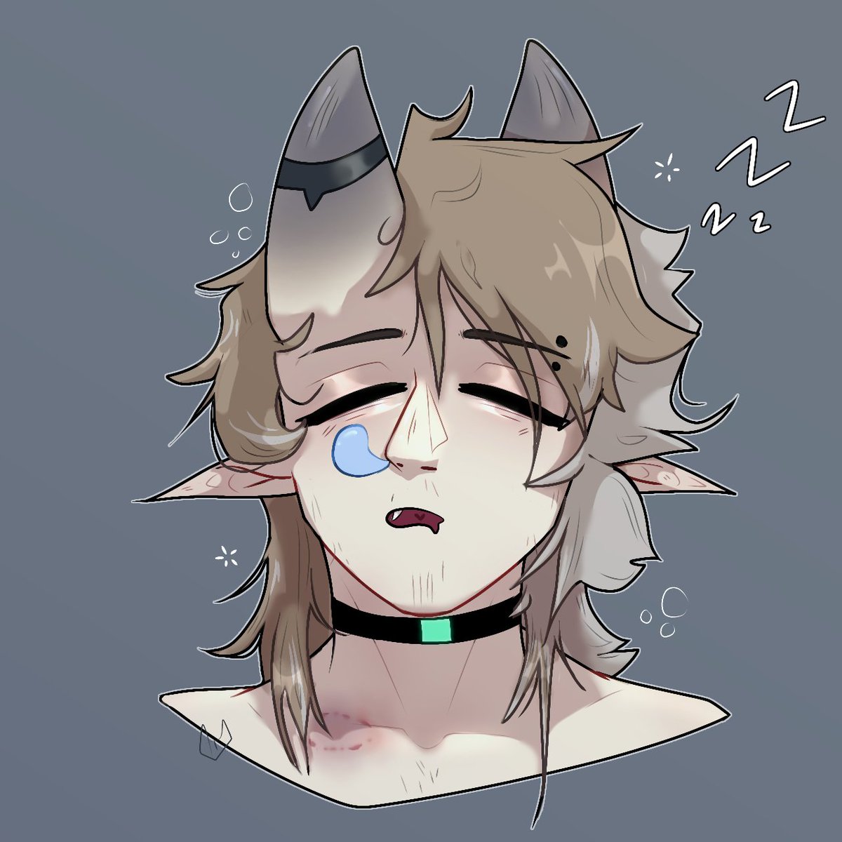 jakeiichann's tweet photo. "No one except Mika can wake that bastard up" -Kioshi
#originalcharacter 
#sleeping
#morning
#digitalart https://t.co/oiqMp1pfNe