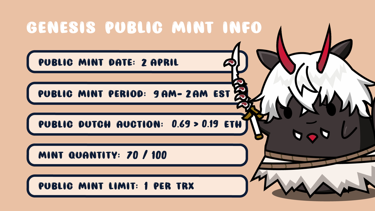 PuffME_Puff's tweet photo. 👀Turn on the notification🔔Genesis Puff Public Sale is happening on the 2nd April!🚀

Buy 1 Genesis Puff + Free 1 Generative Puff
 
💜Like + RT
💜Tag 3 friends 
💜Join our https://t.co/uW68a56FpX😎Will be dropping our minting website &amp; contract address today

#NFTCommunity #NFTs https://t.co/G3kDfZAagm