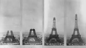 31 mars 1889, inauguration de la Tour Eiffel (construite en 2 ans, 2 mois et 5 jours) en avant-première de l'Exposition universelle de Paris