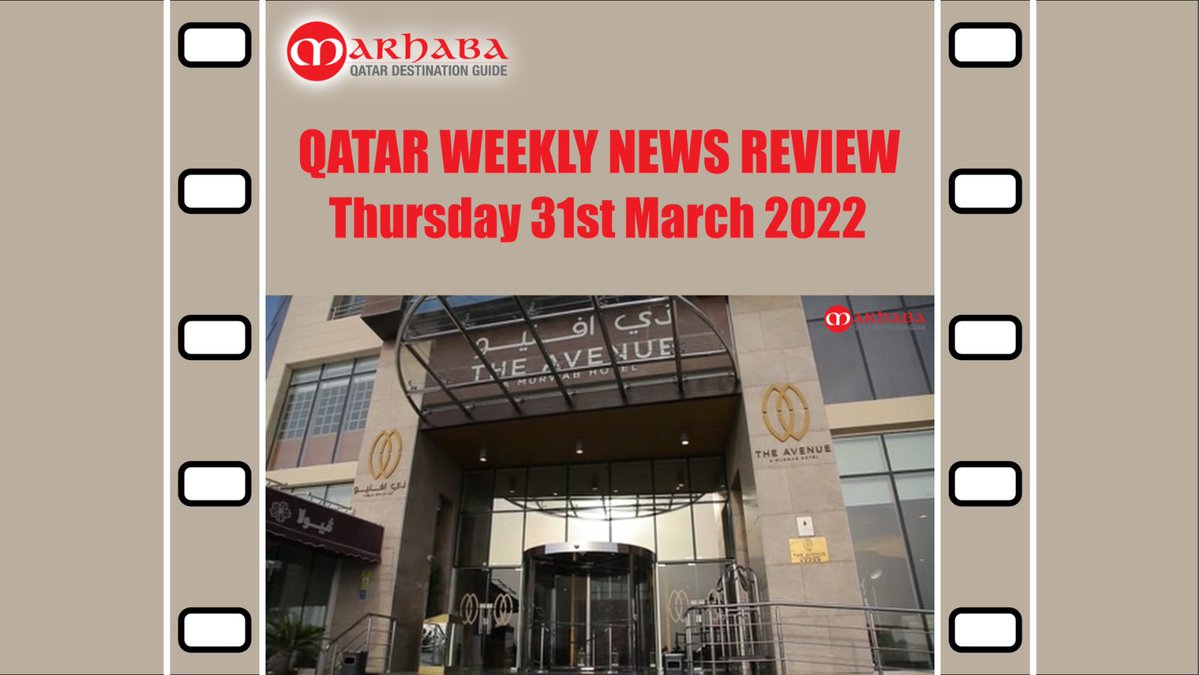 MarhabaQatar's tweet photo. Get updated with Qatar's biggest news this week brought to you by Marhaba and #QatarQuick.
Join us this week as we review one of the best value daily buffets in Doha, the Baaya Restaurant at The Avenue, A Murwab Hotel.
Watch here: https://t.co/U2w806ueLO
@AvenueDohaHotel https://t.co/EsIVKvassE