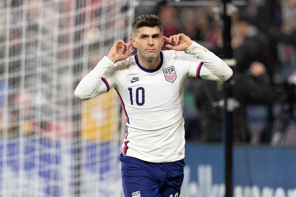 Pulisic has kept his promise. Captain America has led us back to the big event❤️🇺🇸