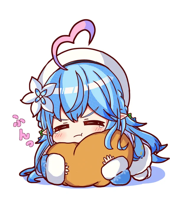 #今月描いた絵を晒そう
#LamyArt 
一部だけど、今月描いたラミィちゃん☃️ 
