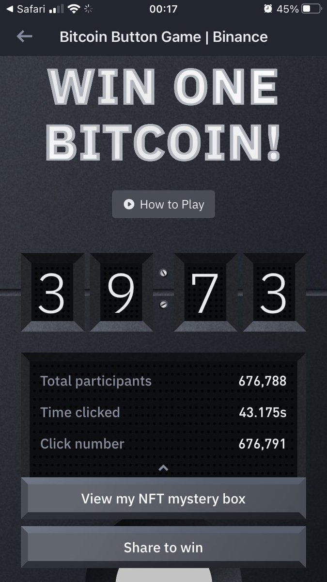 hardtthiago's tweet photo. #BitcoinButton #Binance https://t.co/oh8Nqczmoj