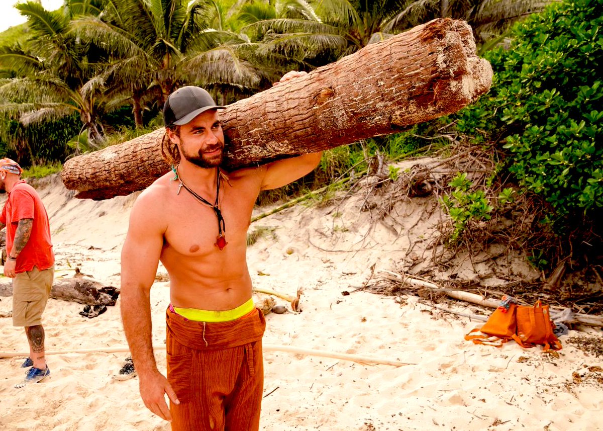 Jonathan on #Survivor can do whatever he wants to me. 