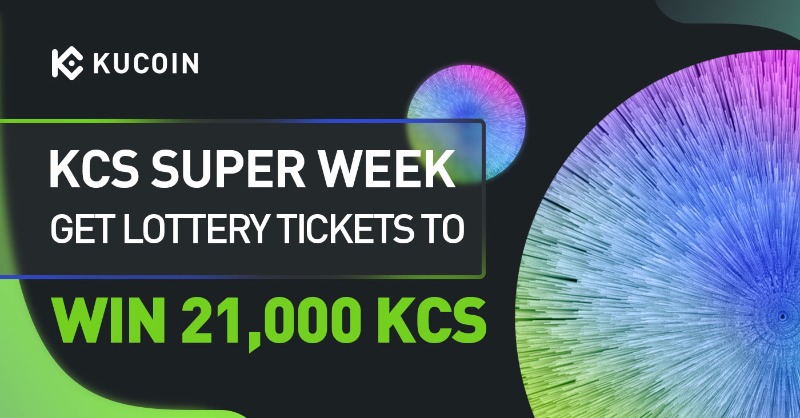 kucoincom's tweet photo. 🧧 2,000 Lottery Tickets to Give Away

To enter:
✅ Follow @kucoincom 
✅ Retweet using the hashtag #KCSSuperWeek
✅ Tag 3 friends to join

🎁 We will select 10 lucky winners on April 3 to receive 200 lottery tickets each