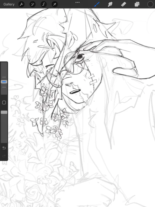 Last progress shot before bed definitely won't be able to finish this before I leave but it's progress 