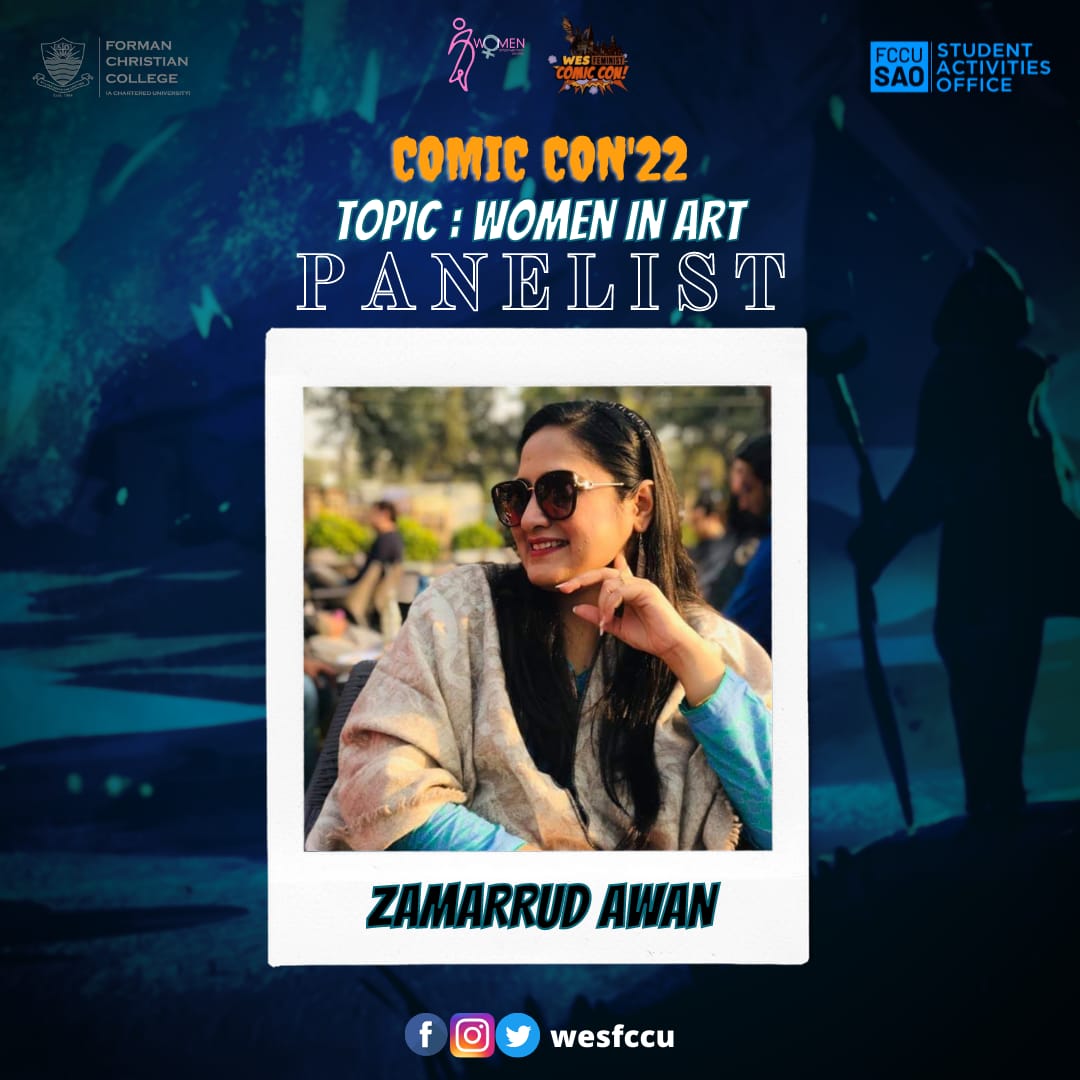 WESFCCU's tweet photo. Presenting to you another noteworthy panelist, Zamurrad Awan. A keen academician and devoted woman rights advocate, Zamurrad has spoken on many important forums and her work on the Palestinian crisis was published on news channels like Express news. Excited to hear her views!! https://t.co/xGTdE25meJ
