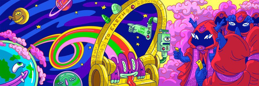 WackyGods's tweet photo. 🎟️The #WackyGods have received their permission ticket and are on their way to Earth! 

👼Which tribe do you think will have the honor to receive the first arriving God? #holygang 

👉Make sure you followed us everywhere: https://t.co/kjbgvHqkON

👇And comment your guess below! https://t.co/PbQ55bkZLZ