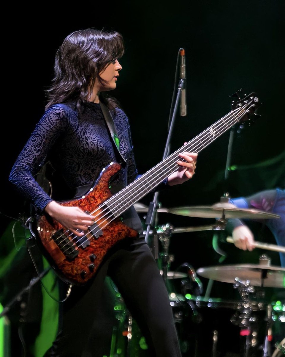 🎸 Alejandra Villarreal 🎸 - @OfficialSpector Bass Artist,
Singer, and thundering #Bassist of @TheWarningBand2 

#TheWarning #TheWarningBand #AleVillarreal #SpectorBass #RockBassist  #WomenThatRock #RockMusic #TheWarningArmy #Monterrey #Mexico