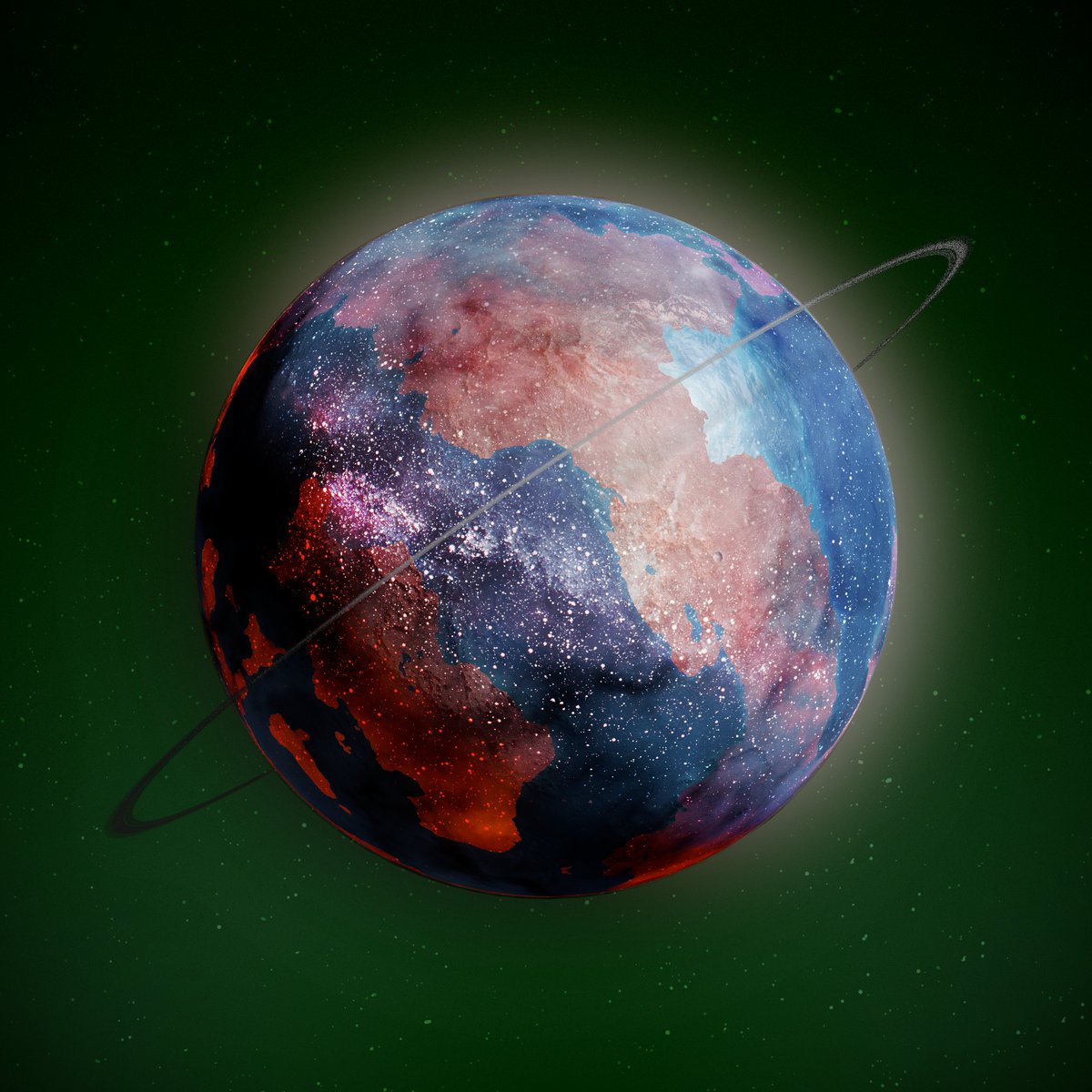 PlanetariumNFT's tweet photo. What a diamond! It contains stardust and sparkles like jewellery. #NFT #NFTsale #NFTlaunch #NFTCommunityCryptoArt https://t.co/1QVuIfPXQ9