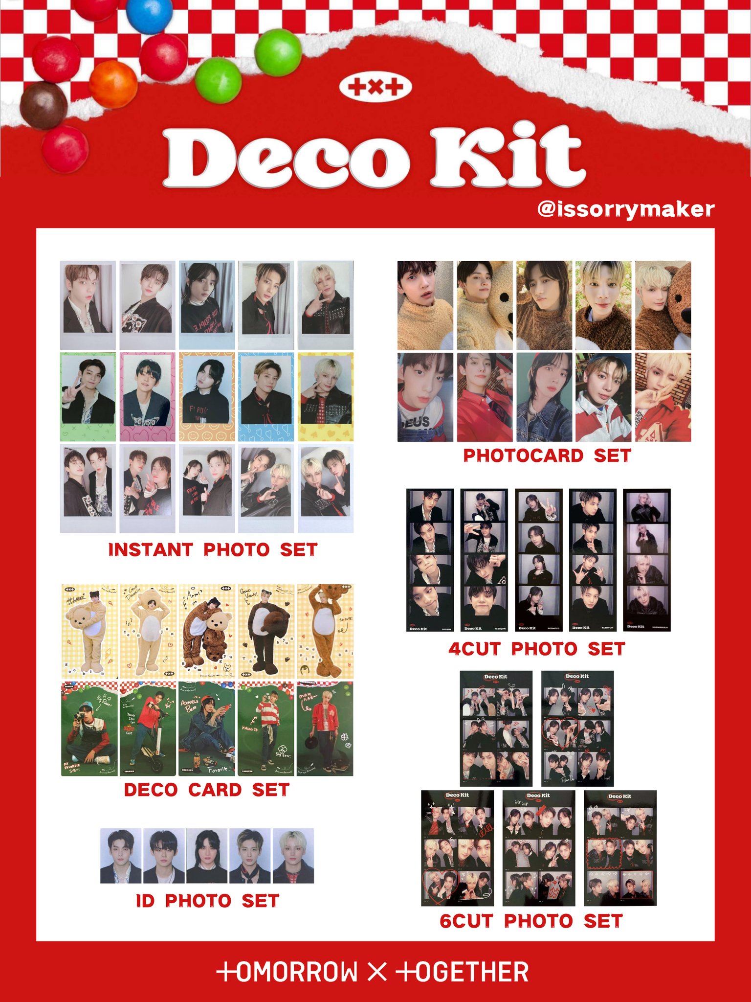 TXT 2022 DECO KIT デコキット トレカ ボムギュ - K-POP/アジア