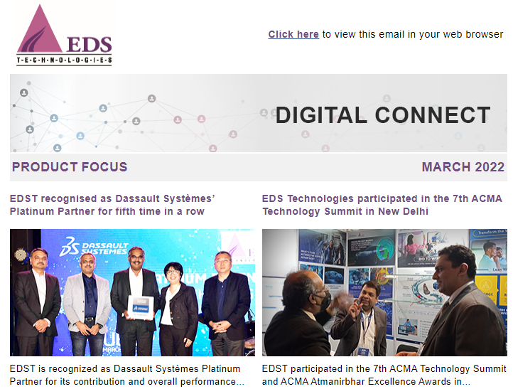 EDSTechnologies's tweet photo. Check out our March 2022 Newsletter!

https://t.co/vEc1xEWxvZ

#newsalert #catia #3dprinting #automotive #simulation #manufacturing #3DEXPERIENCE #gismapping #edstechnologies https://t.co/jJVEkWSJ3j