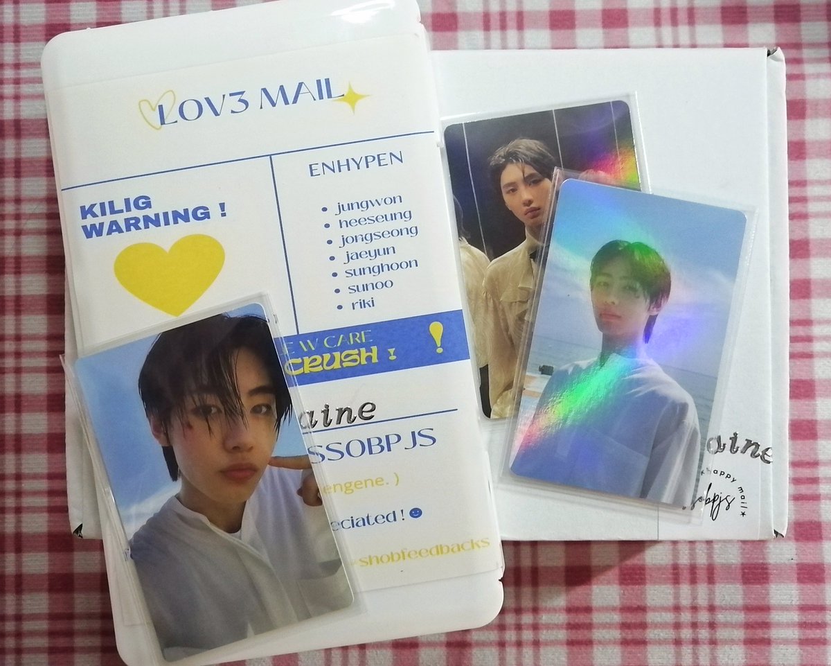 mintchocolatey_'s tweet photo. ˗ˏˋ #aine_mails ✉ – from : @04SSOBPJS ´ˎ˗
HOON ODY ESS HAVER FOR TODAY'S VIDEYOWW😣 anyways thank u so much for making hati with me, really appreciate it vev🥹 thank u for packing it well, super pretty as in!!! thank u sm sa freebie & more budols to come🫶🫶
↬ #shobfeedbacks https://t.co/wguX94JAdz