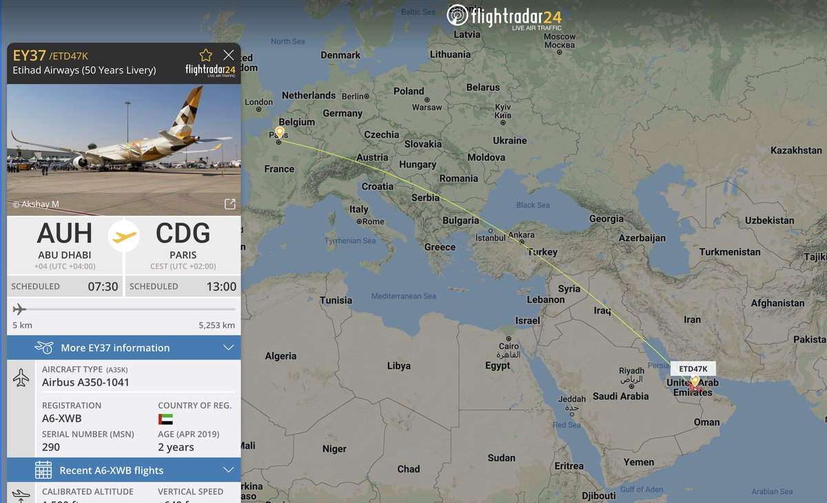 Flightradar24 tweet media