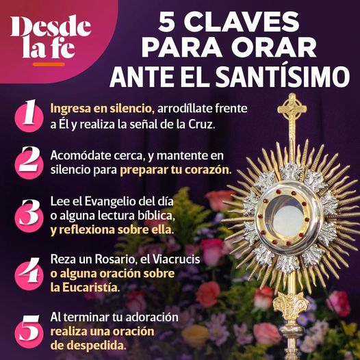 Si supiéramos la gracia tan enorme de la Adoración Eucarística, nos pasaríamos días enteros de rodillas frente al altar.👉bit.ly/3sgP9Vw