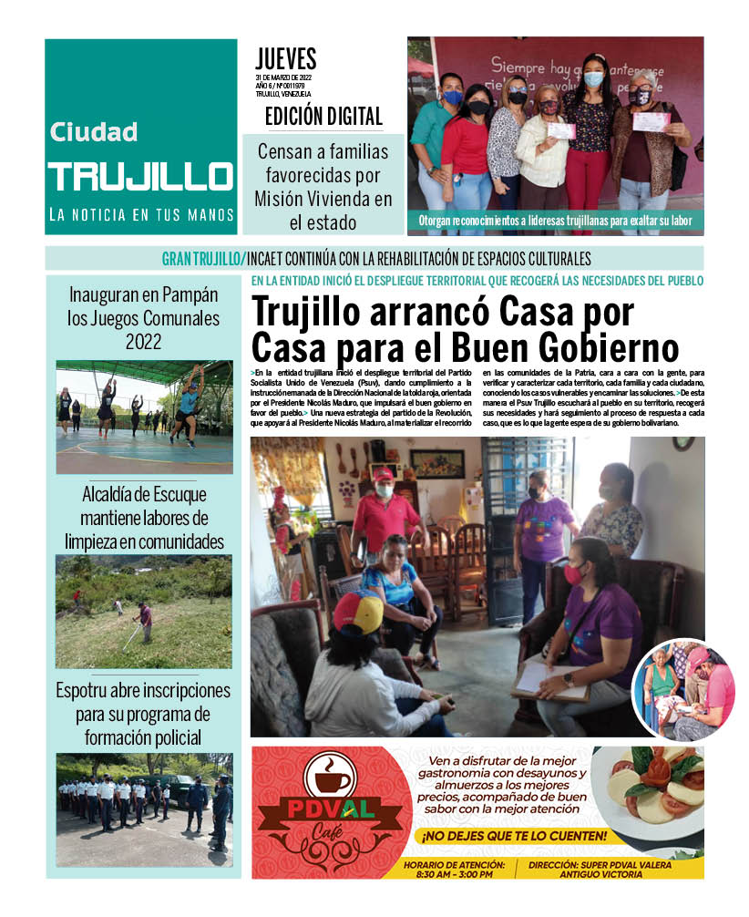 #FelizJueves   Esta es nuestra portada de hoy #31Mar
¡La noticia en tus manos!