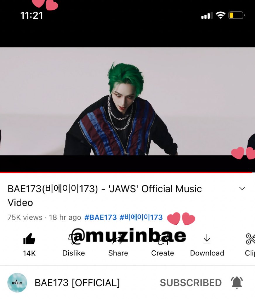 muzinbae's tweet photo. [SHOPEEPAY GIVEAWAY 💵]

✨ 2 lucky winners ( each RM50 ) 
✨ MALAYSIAN 🇲🇾
✨ For Else and Non Else🫶🏻

Rules:
✨Stream BAE173 Jaws mv on youtube
✨RT and 🫶🏻 this tweet
✨Reply proof (time stamps and watermark) and also with “semoga ayy dimurahkan rezeki” EHET
✨ends : TBA https://t.co/UtyfvEOEWk