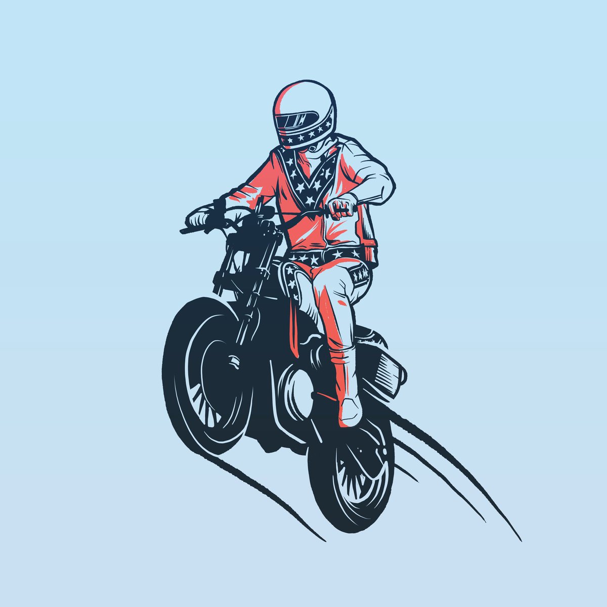 PaybackPenguin's tweet photo. “You're never a failure until you fail to get up.” 
-- Evel Knievel
.
.
.

#evelknievel #daredevil #motorcycle #stuntman #harleydavidson #motorcyclejump #evel #motorcycles #art #vintage #racing #dirtrackracing #idealtoys #stunt #race #harley #dirttrack #racelife #latemodel https://t.co/MPQNrYJ81R