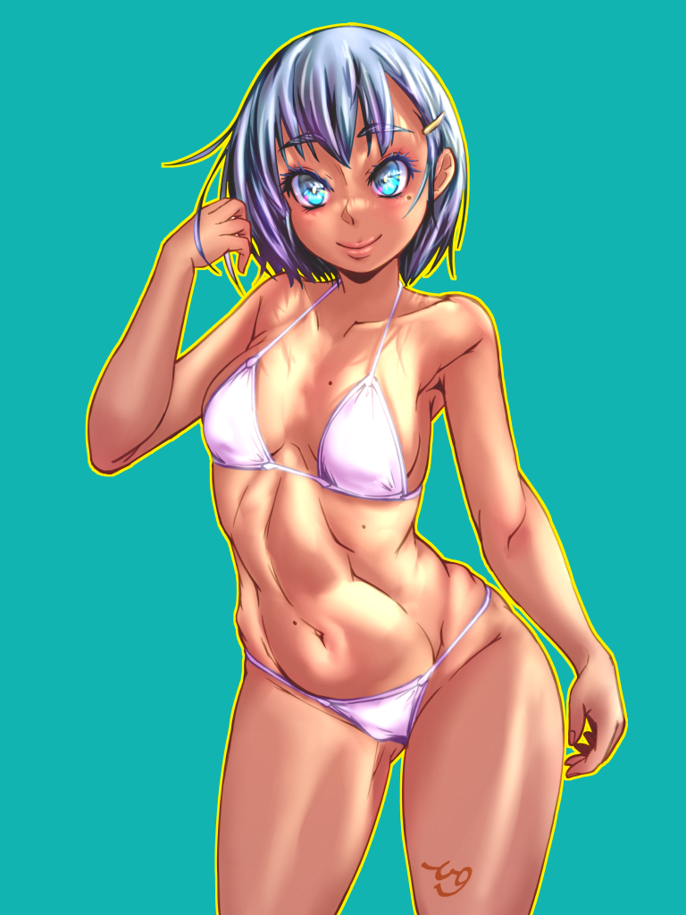 描きかけてた新オリキャラ仕上げるついでに
名前も決めました!
狩賀智花(カルガトモカ)です、よろしくね。
素の肌色と日焼け差分も作ったけど
今後どれで行くかな…
#狩賀智花 