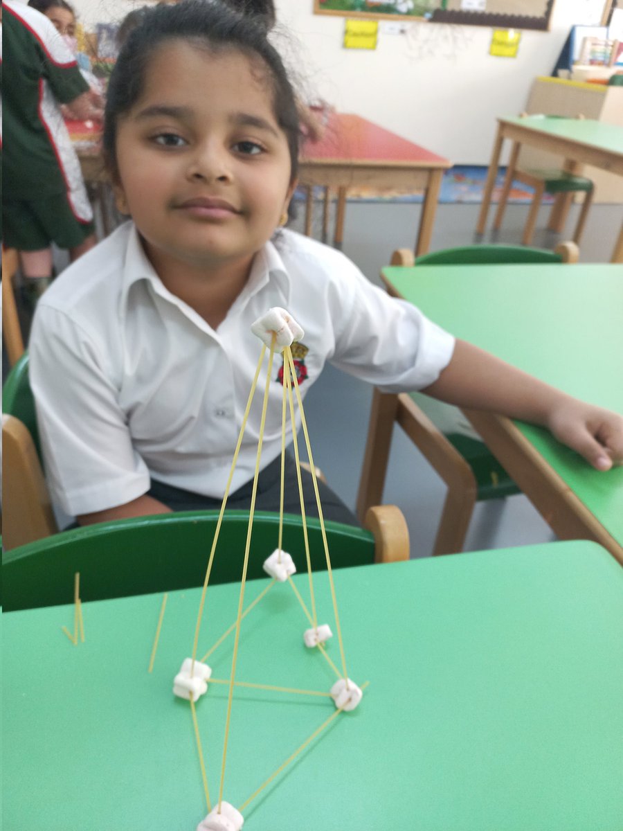 RGSGQ_Yearone's tweet photo. We had lots of fun this week building a tower from spaghetti and marshmallows! #scienceweek #growing #meerkats https://t.co/WZ4e0hBGsU