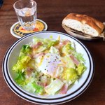 ちゃんと食べたい日の朝ご飯に!とろたまキャベツのオイル蒸し。