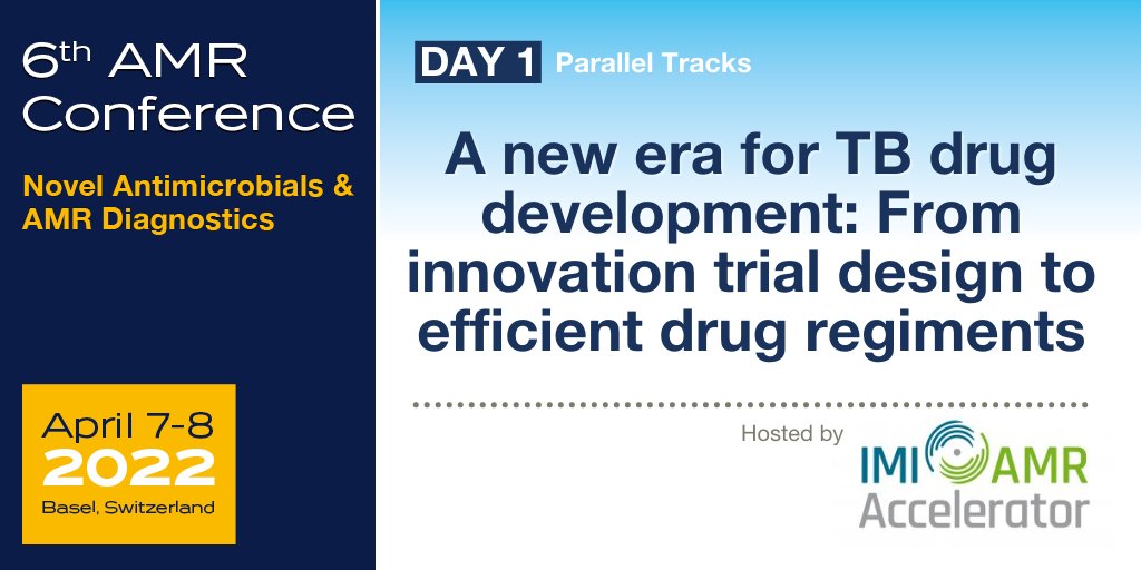 AMR_Conference's tweet photo. On day one of the #AMRConference in Basel, Swiss: Parallel Tracks such as “A new era for TB drug development: From innovation trial design to efficient drug regiments” hosted by @AMRAccelerator.
ℹ️ Find the programme here:
 https://t.co/Llc84OW1VL https://t.co/eFGEkgWVGm