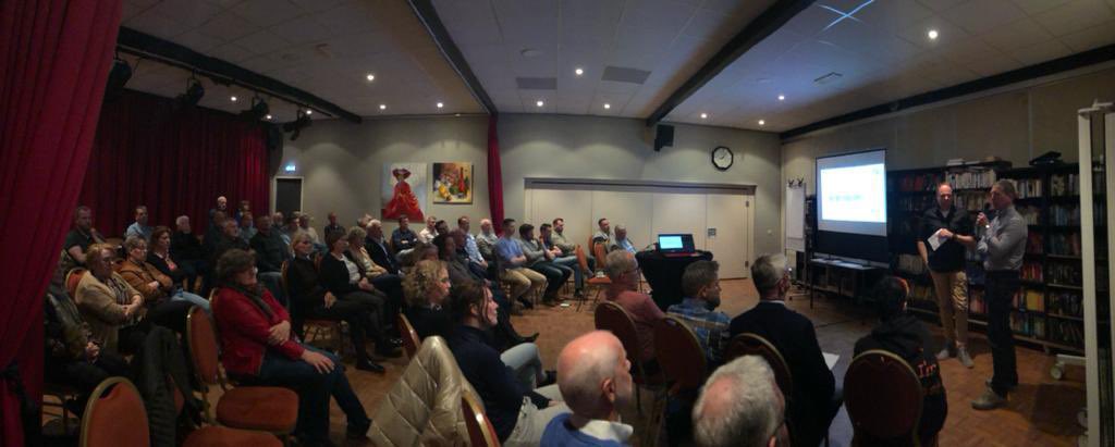 Mooie avond in Bornerbroek. ‘Woar steet ‘t Brook in 2030?’ Inwoners zetten samen de schouders onder hun toekomstvisie! Fijn om ook dit proces te mogen begeleiden.