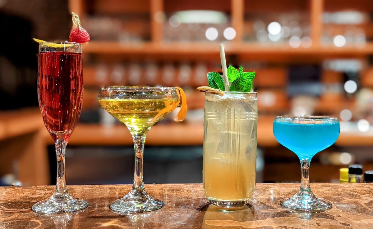 The only question is which order I should drink these speciality cocktails at <a href="/CafeNordo/">Cafe Nordo</a>’s Down the Rabbit Hole. Friday’s opening night!

Tickets for the run: bit.ly/DTRHWonderland

Mixology by Indira Schlag, photo by Shane Regan.