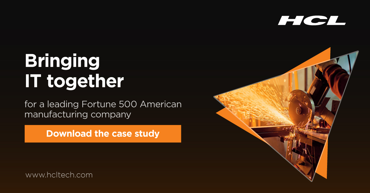 hcltech's tweet photo. Learn how our MVision Framework helped a leading Fortune 500 manufacturer in the US develop an integrated operating model aligned with its business strategy to drive value and streamline business challenges. Know more: https://t.co/NRAH4GHdrM #MVision https://t.co/x324hjt2qv